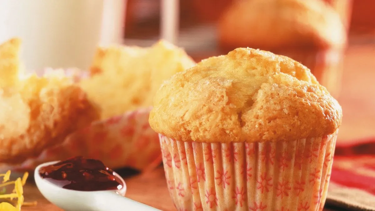 Muffin de vainilla